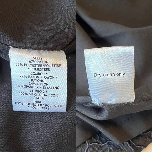 TIBI NYC Chantal Lace Dress 0 Black - Picture 11 of 14